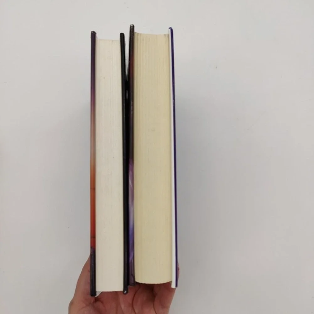 2 Book Lot Sci-Fi Fantasy Hardcover Space Mythology Adiamante Master Earth Water